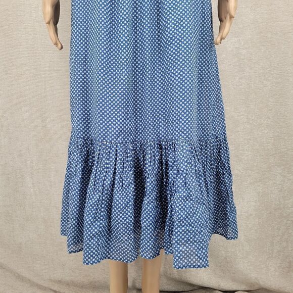 Polo Ralph Lauren  Sleeveless  Dress Cotton Star Polka Dot Sundress Patriotic - Picture 10 of 15